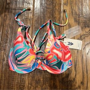 Kenny Flowers The Colombia Underwire Bikini Top- Small